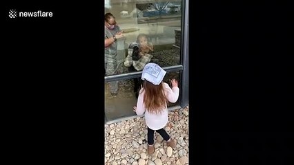 Adorable little girl dances for great-grandma amid coronavirus lockdown in Utah