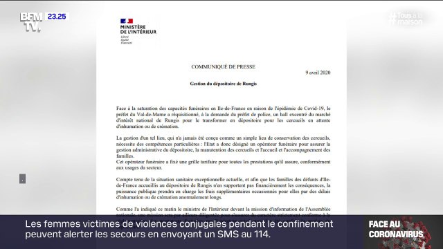 Rungis: La puissance publique prendra en charge les frais supplémentaires , selon l'Intérieur