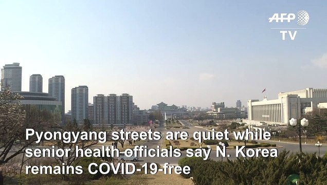 General views of North Korea's capital city Pyongyang