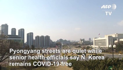 General views of North Korea's capital city Pyongyang