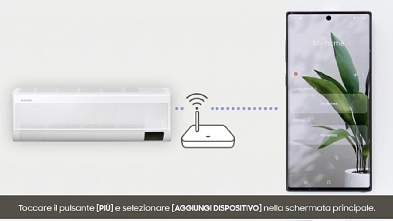 Guida configurazione Wi-Fi con App SmartThings