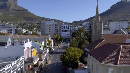 Drone Captures Beautiful Cape Town during Lockdown