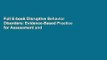 Full E-book Disruptive Behavior Disorders: Evidence-Based Practice for Assessment and Intervention