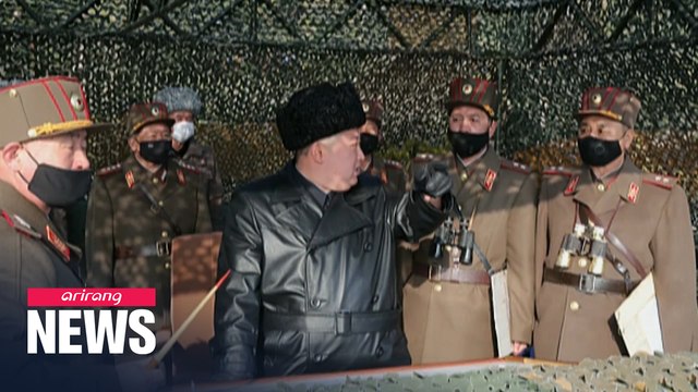 N. Korean leader instructed training of mortar firing drill ahead of Supreme People’s Assembly: KCNA