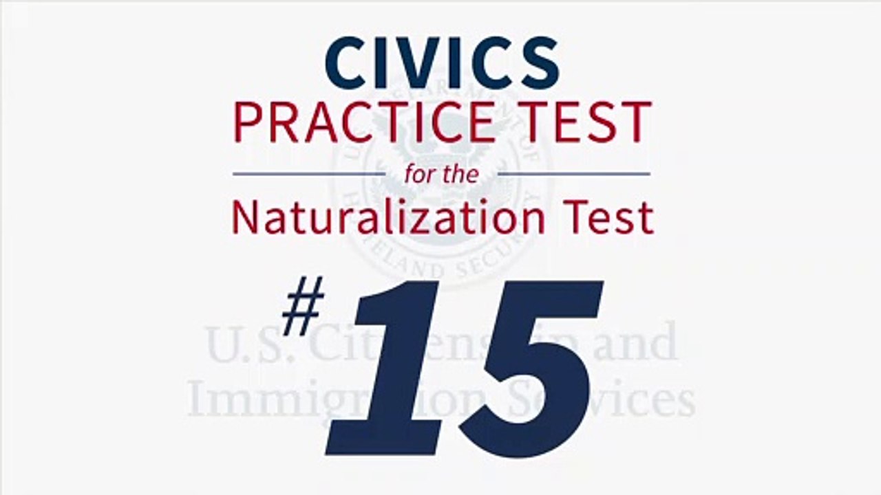 15 of 100 - Who is in charge of the executive branch - US_Citizenship_Neutralization