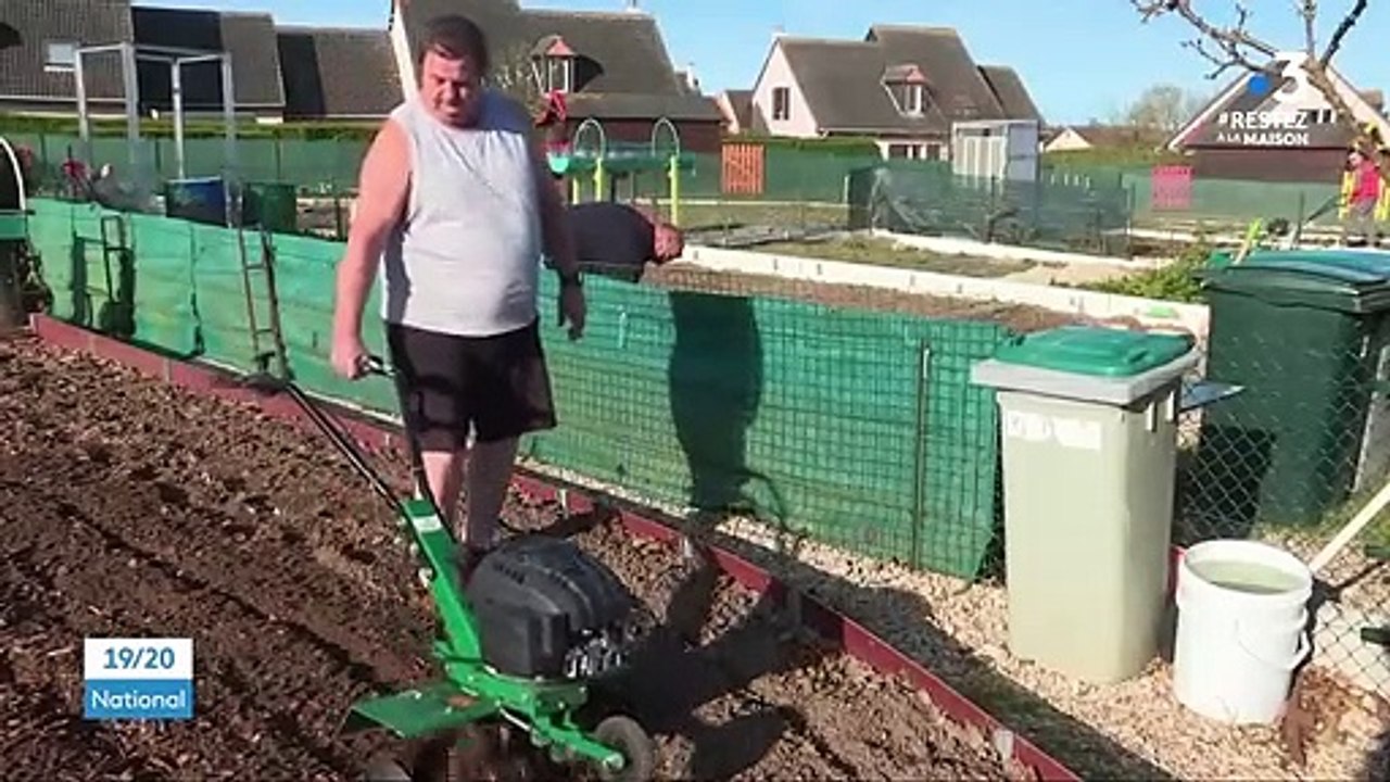 Confinement : les jardins partagés pour se "changer l'esprit"