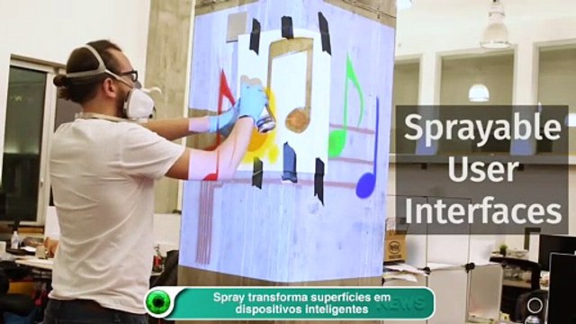 Spray transforma superfícies em dispositivos inteligentes