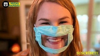 Estudiante fabrica mascarillas transparentes pensadas en el lenguaje de señas