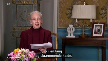 COVID-19; Dronningen holder historiske tale og interview med Ulla Terkelsen | Nyhederne | TV2 Danmark