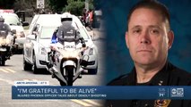 Injured Phoenix PD officer talks about deadly shooting that killed Commander Carnicle