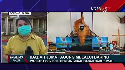 Pandemi Corona, Ibadah Jumat Agung Dilakukan Secara Streaming
