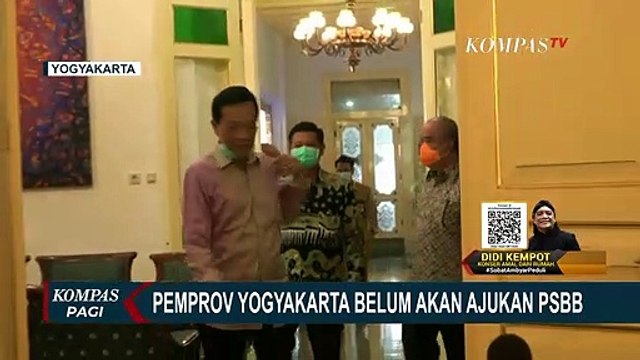 Yogyakarta Belum Ajukan PSBB, Berikut Pernyataan Sultan Hamengku Buwono X