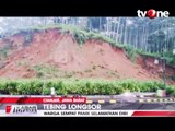 Detik-detik Tebing Longsor di Cianjur Terekam Kamera