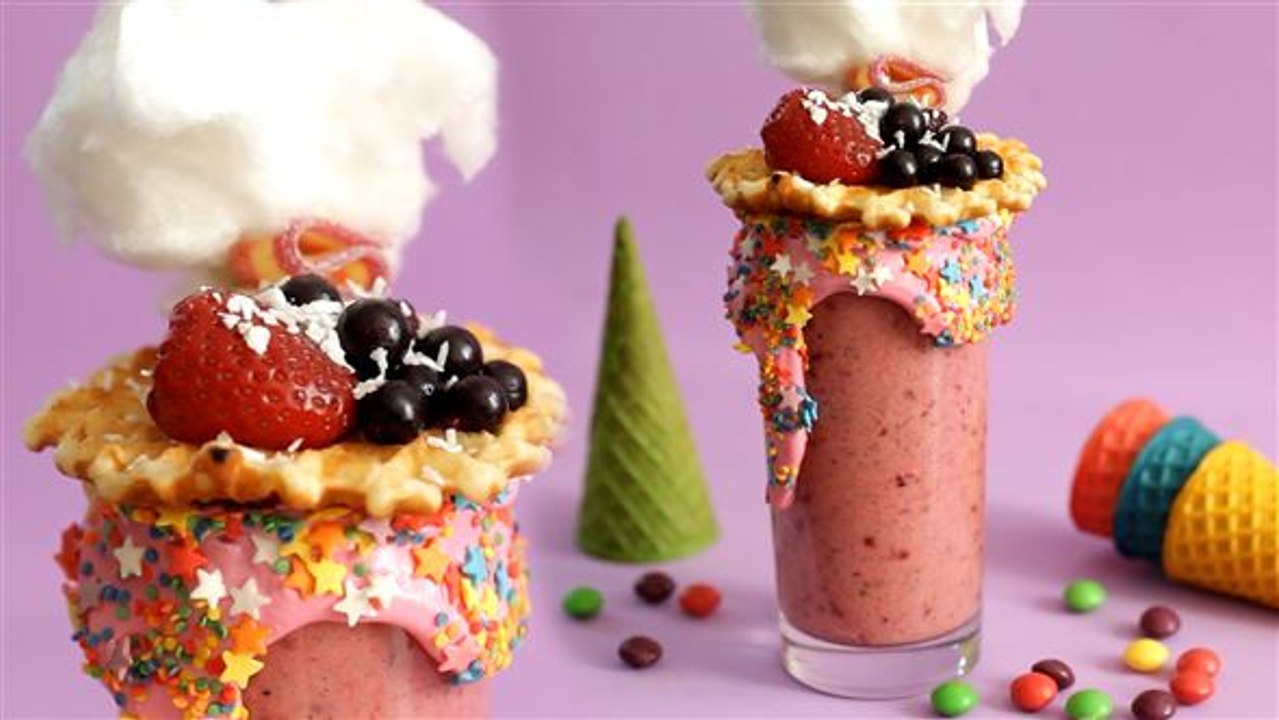 Bock auf süss? gönn' dir einen zuckerbomben milkshake