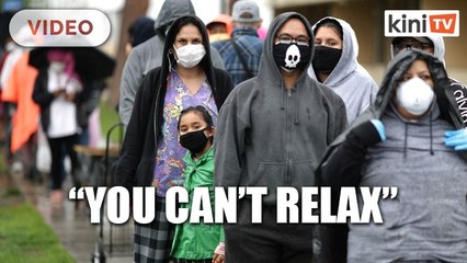 US death toll surpasses 16,500: You can't relax, Americans told