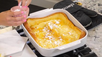 Simply Sweet Allison makes a German pancake