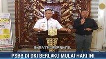 PSBB Jakarta Mulai Berlaku