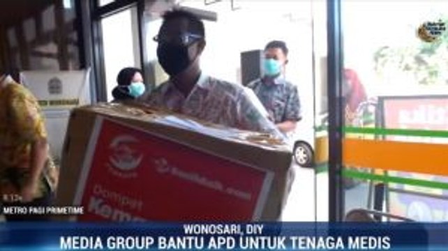 Media Group Salurkan Bantuan APD untuk Tenaga Medis di DIY