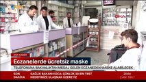 Ücretsiz maske dağıtımı eczanelerde yapılacak