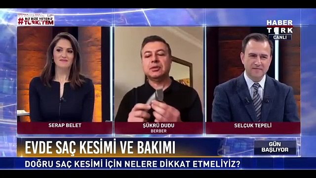 Evde nasıl saç kesilir? Ünlü erkek berberi Şükrü Dudu anlattı