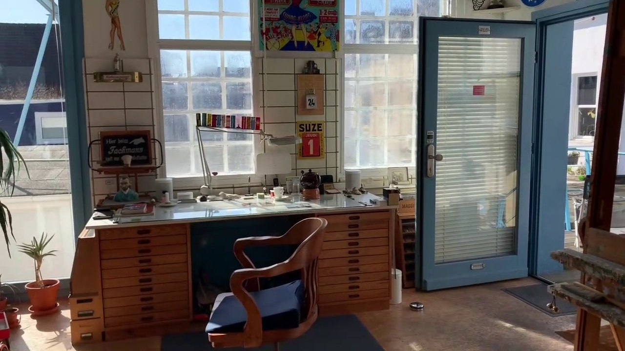 Atelierrundgang mit Jub Mönster