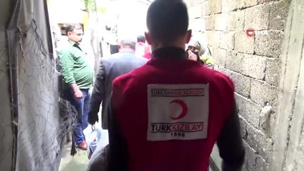 Kızılay'dan yaşlı kadına yardım eli