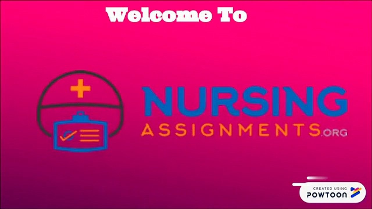 Professional Nursing Assignment Writers
