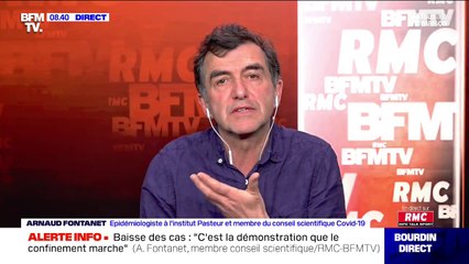 Coronavirus: selon l'épidémiologiste Arnaud Fontanet, "on ne revivra pas comme avant le 17 mars jusqu'à l'automne"