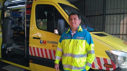 Coronavirus/ Yuri Campos, médico del SUMMA 112: "Esta es una experiencia profesional bastante dolorosa"