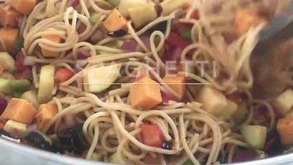 Spaghetti Pasta Salad Side Dish