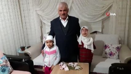 Amasya'da biriktirdikleri parayı kampanyaya bağışladılar