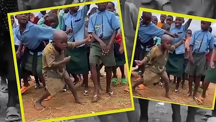 This kid's dance style has become viral on social media