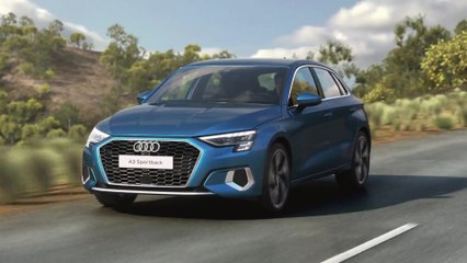 Audi A3 Sportback - 48-Volt Mild-Hybrid-System Animation