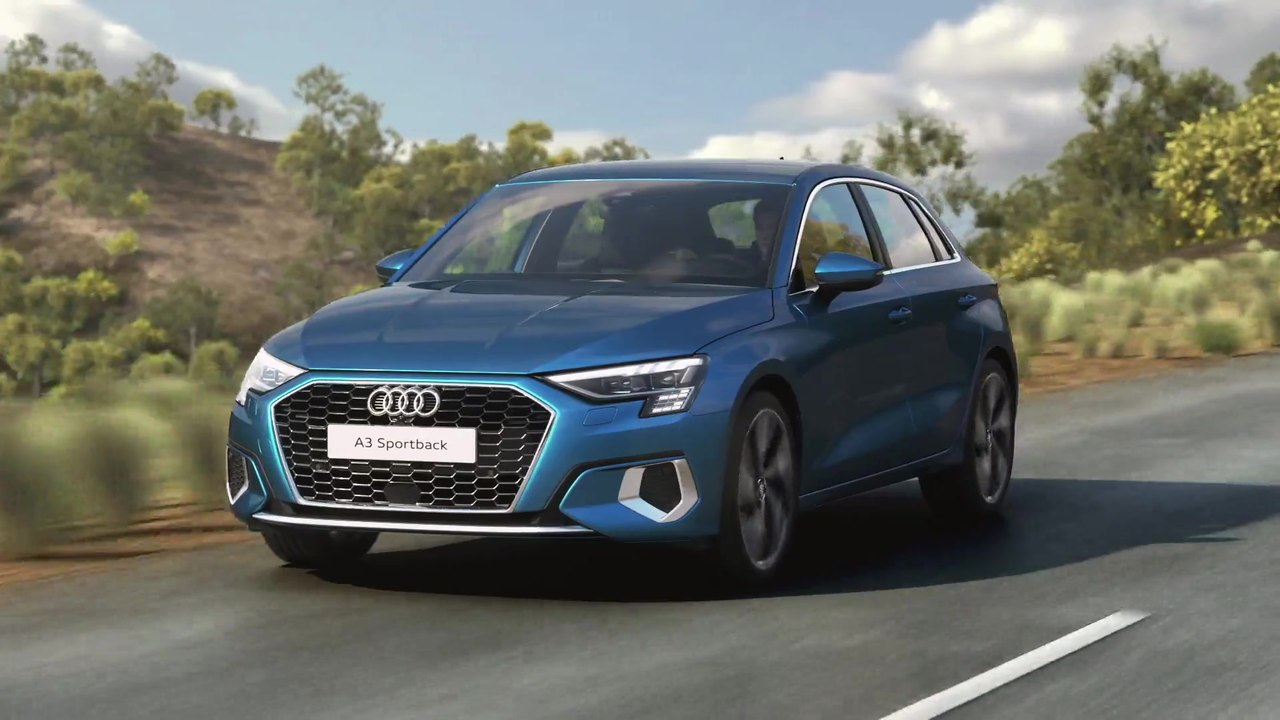 Audi A3 Sportback - 48-Volt Mild-Hybrid-System Animation