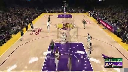NBA 2K Players : Les highlights de Pat Beverley et Andre Drummond