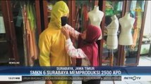 Siswa SMK di Surabaya Produksi Ribuan APD untuk Tenaga Medis