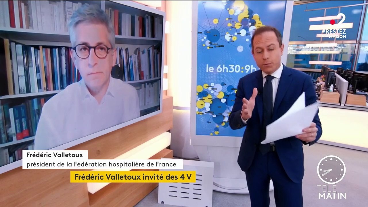 Coronavirus : à l’hôpital « la pression est moins forte, mais elle est toujours là », indique Frédéric Valletoux (Fédération hospitalière de France)