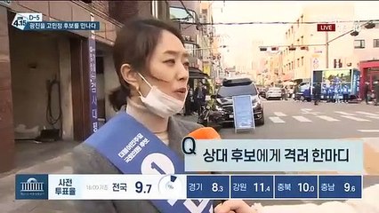 [격전지 인터뷰] 서울 광진을 고민정·오세훈 후보를 만나다