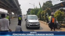PSBB Berlaku, Polisi Pantau Perbatasan Jakarta-Bekasi