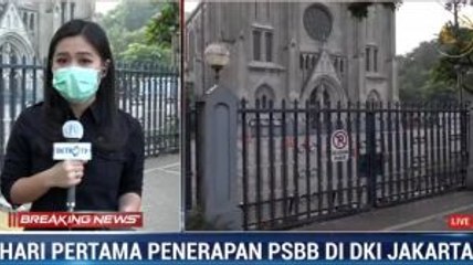 Misa Jumat Agung Gereja Katedral Jakarta Disiarkan TV dan Online