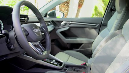 The new Audi A3 Sportback Interior Design in Manhattan Grey