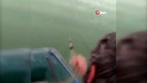 Konya'da baraj gölünde yasa dışı balık avına sıkı takip