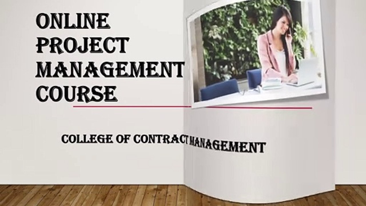 Online Project Management Course