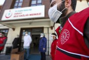 Gençlik Merkezlerinde 'koruyucu maske' üretimi devam ediyor