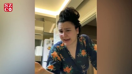 Yasemin Sakallıoğlu'ndan karantina paylaşımı