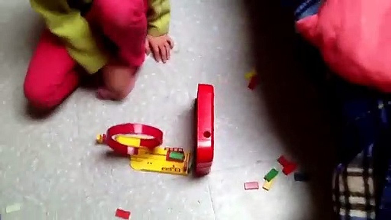 Noémie fait tomber son parcours avec une toute petite bloque au looping