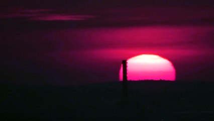 Good Friday sunrise over Shoreham Power Station