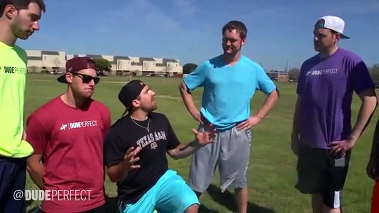 NFL Draft Training | Dude Perfect