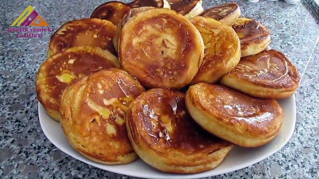 SÜNGER GİBİ YUMUŞACIK PANKEK TARİFİ - Pratik Yemek Tarifleri