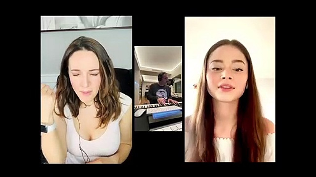 Η Καλομοίρα και η Stefania συναντήθηκαν διαδικτυακά για μια μοναδική live διασκευή της Eurovision